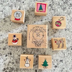 Christmas Rubber Stamps